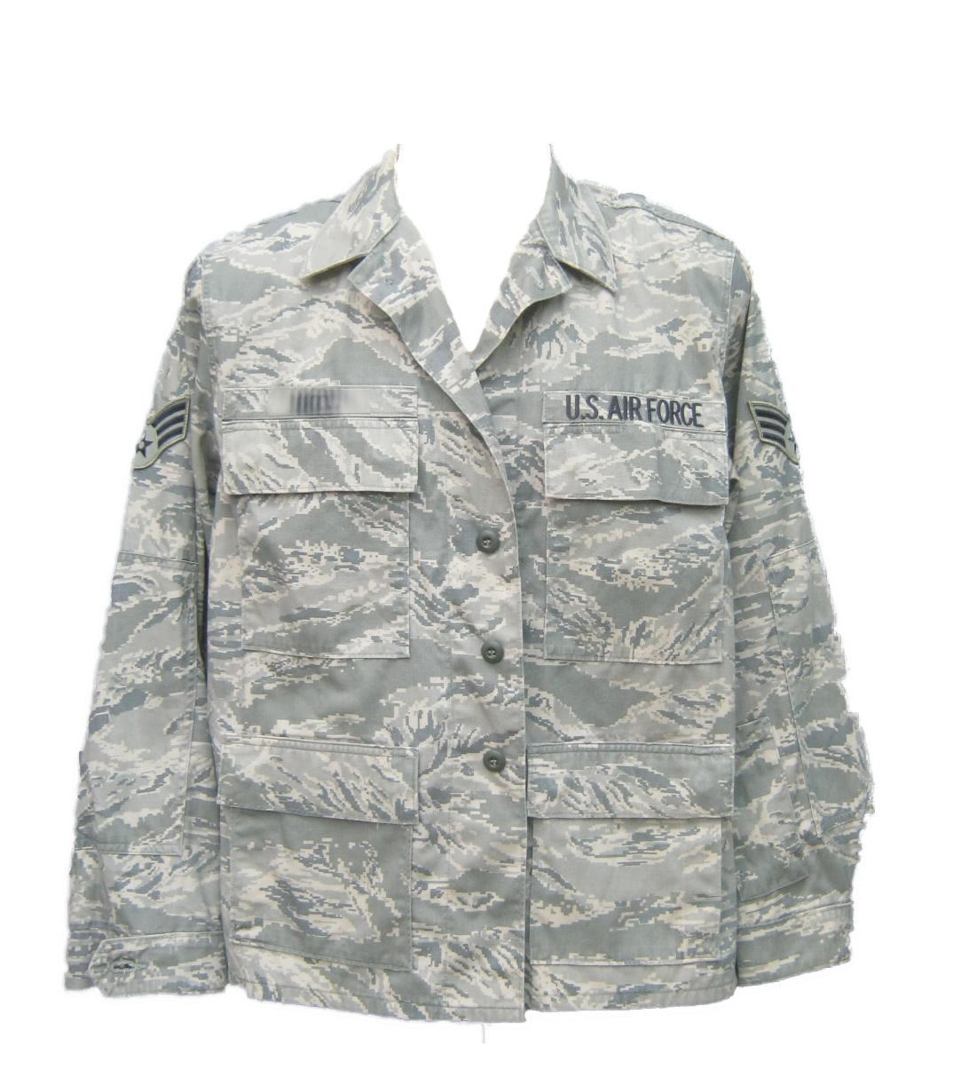 USAF Digital Tiger Stripe BDU Top [Surplus] – Cup Of Joe Supply