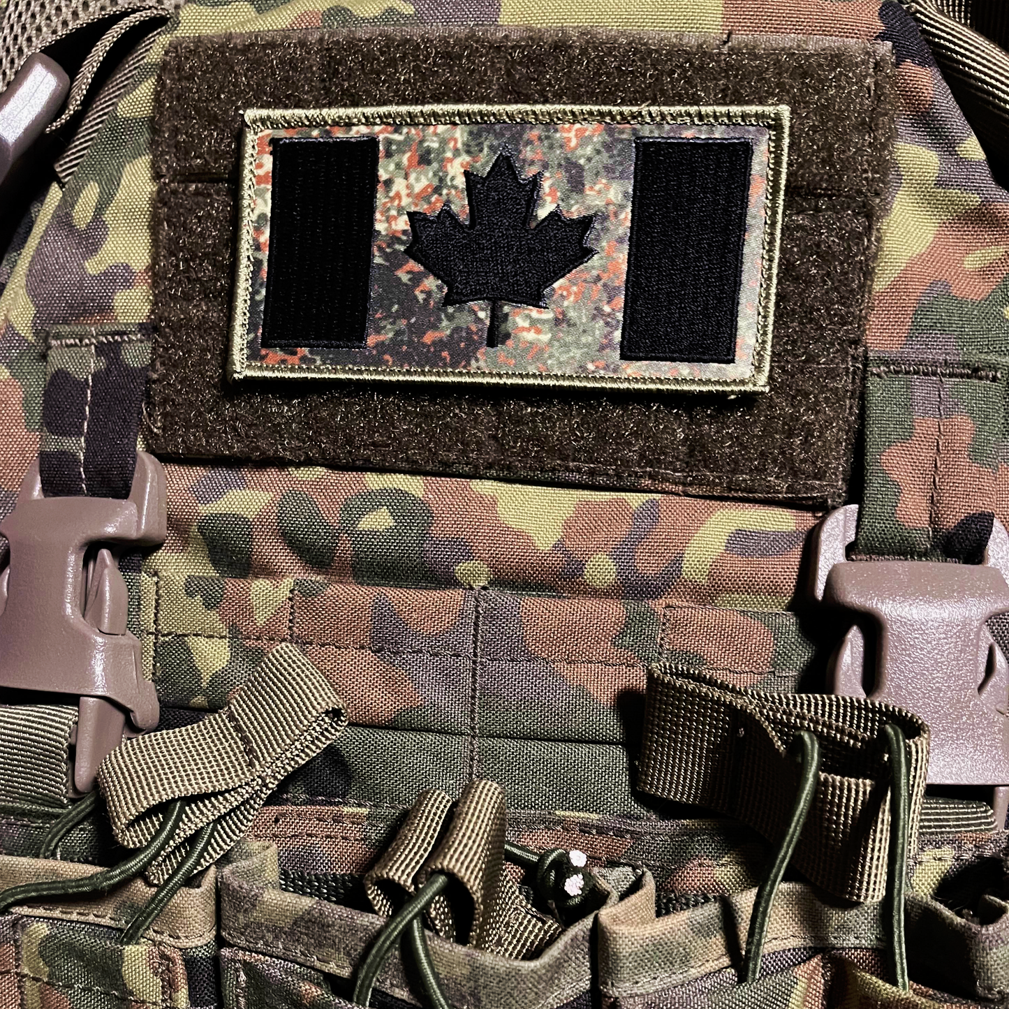 Flecktarn Canadian Flag Patch