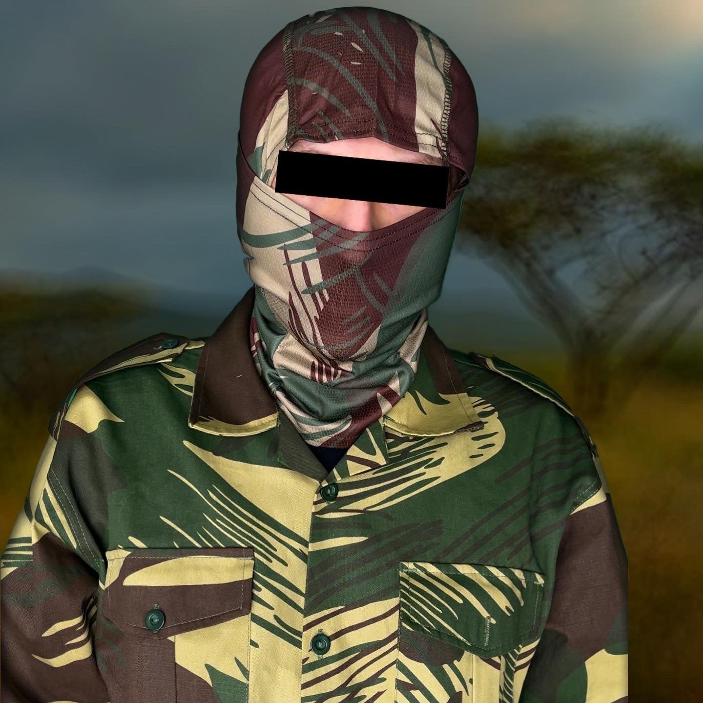 Rhodesian Brushstroke Balaclava