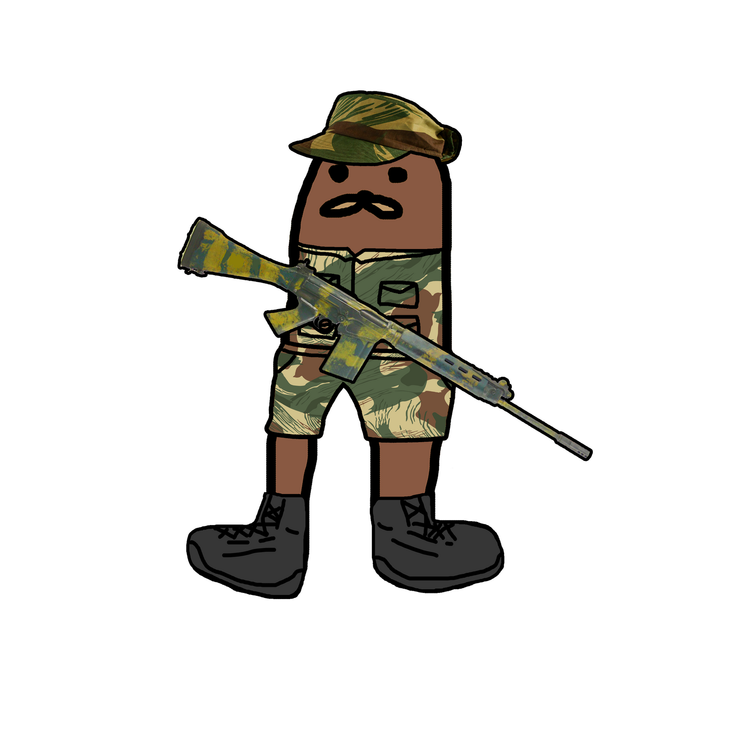 Rhodesian Army R1 Gondola Sticker