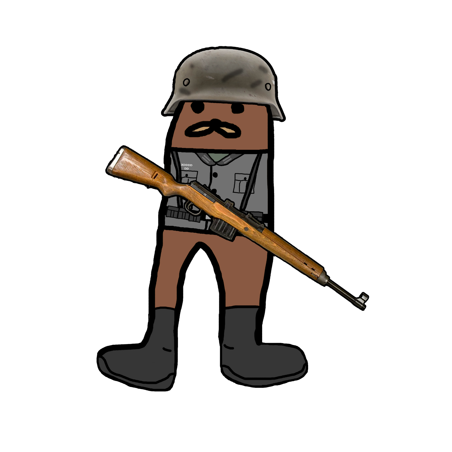 German Army Gewehr 43 Gondola Sticker