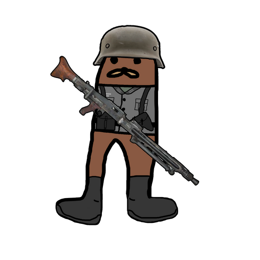 German Army MG42 Gondola Sticker