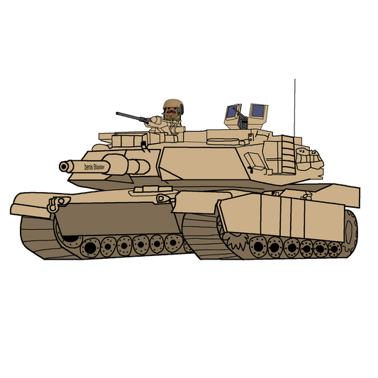 M1 Abrams Sticker