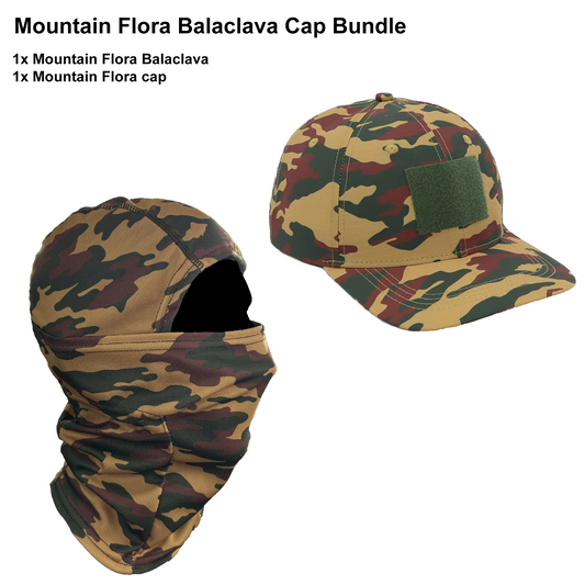 Mountain Flora Balaclava Cap Bundle