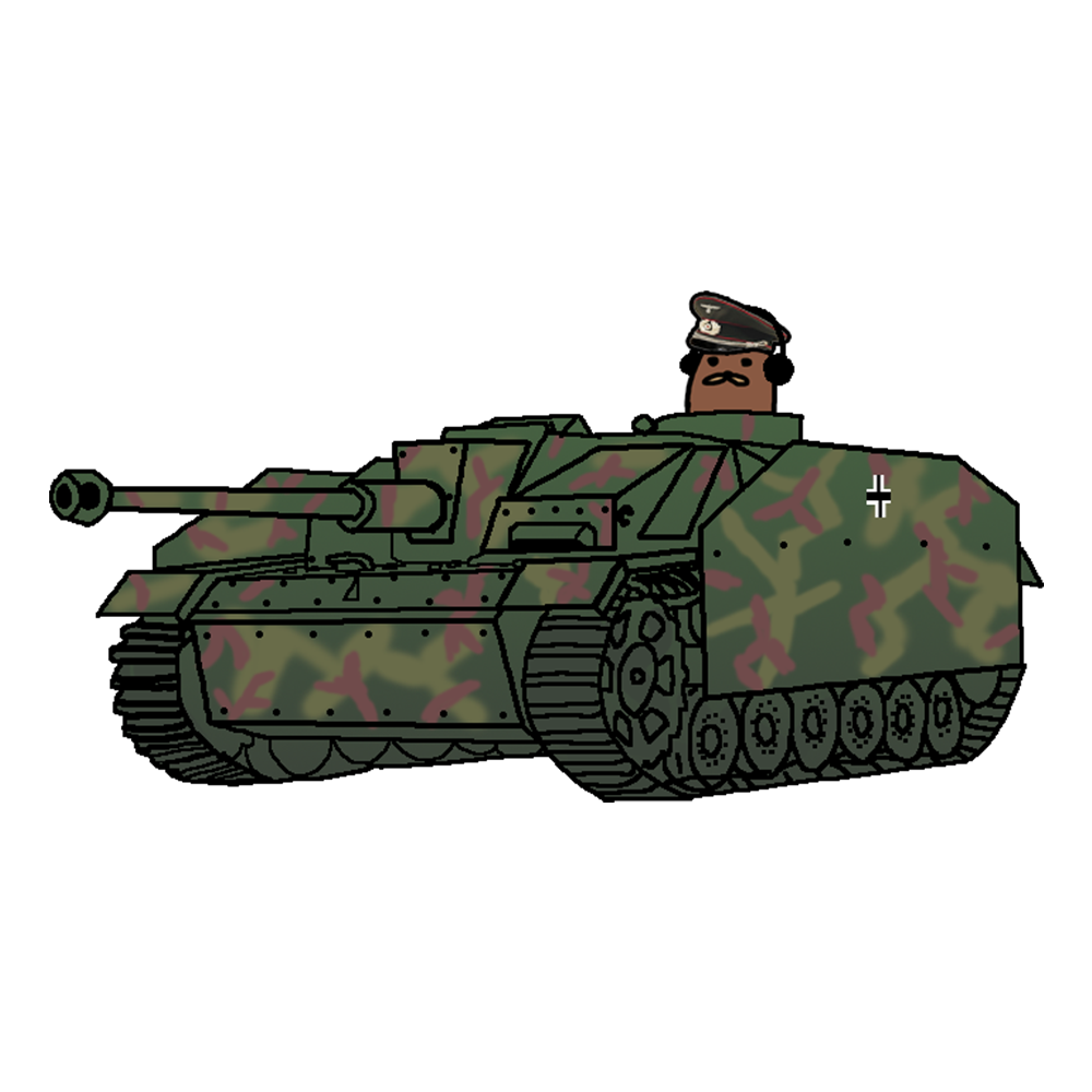 German StuG III G Sticker