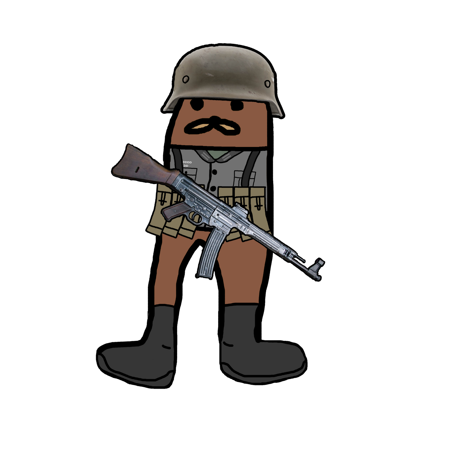 German Army STG44 Gondola Sticker