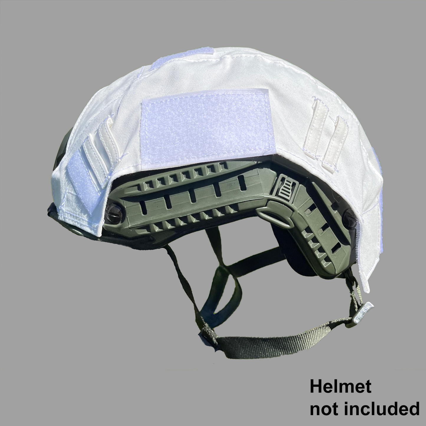 White / Winter Helmet Cover [Large]